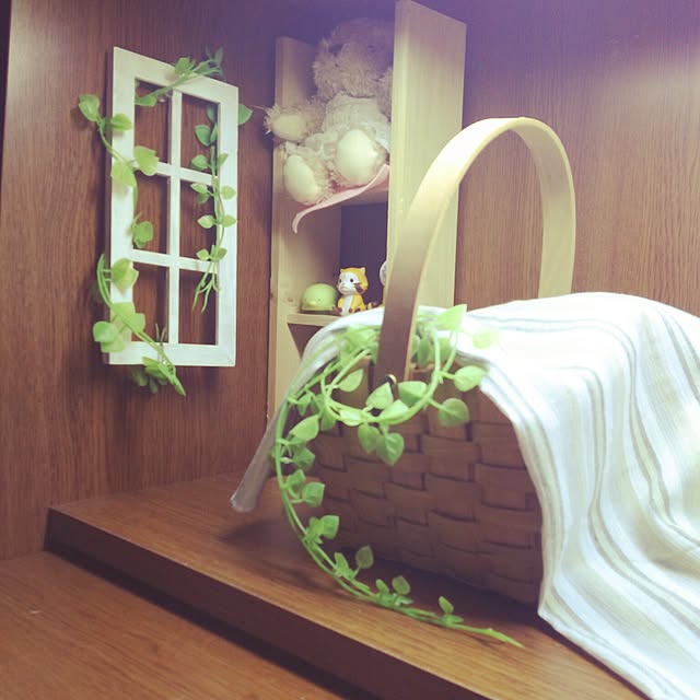 机/大掃除/DIY/フェイクグリーン/窓枠...などのインテリア実例 - 2015-12-27 21:22:16