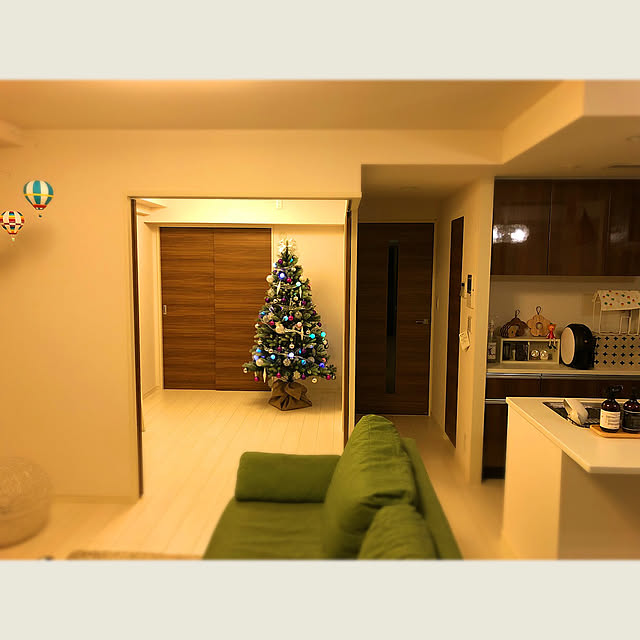 部屋全体/クリスマスツリーのインテリア実例 - 2017-11-21 06:33:02