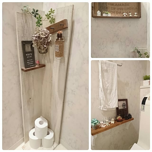 バス/トイレ/雑貨大好き♡/100均アイテムのインテリア実例 - 2016-12-04 16:38:23