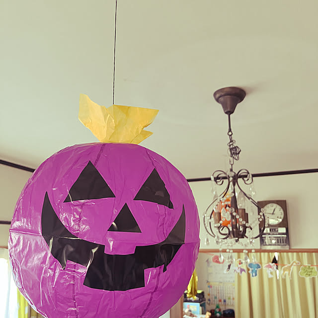 ハロウィン/ダイソー/壁/天井のインテリア実例 - 2022-10-23 13:02:40
