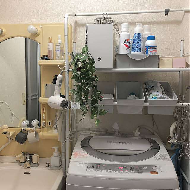 ダイソー/100均/バス/トイレのインテリア実例 - 2021-04-14 15:20:02