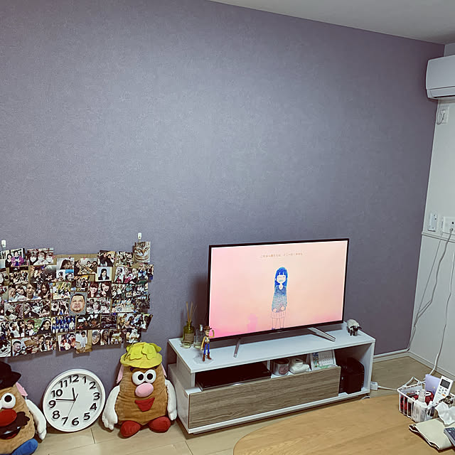 一人暮らし/壁/天井のインテリア実例 - 2021-01-14 23:49:22