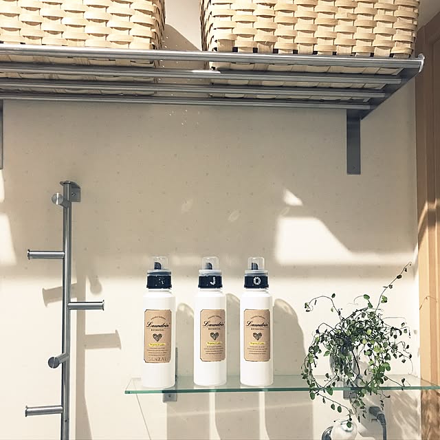 棚/IKEA/洗剤ボトル/ワイヤープランツ/お花のある暮らし...などのインテリア実例 - 2017-07-02 21:26:59
