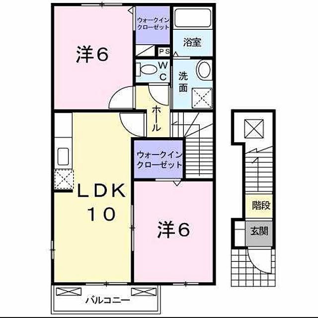 間取り 2LDK/部屋全体のインテリア実例 - 2020-01-12 05:14:35