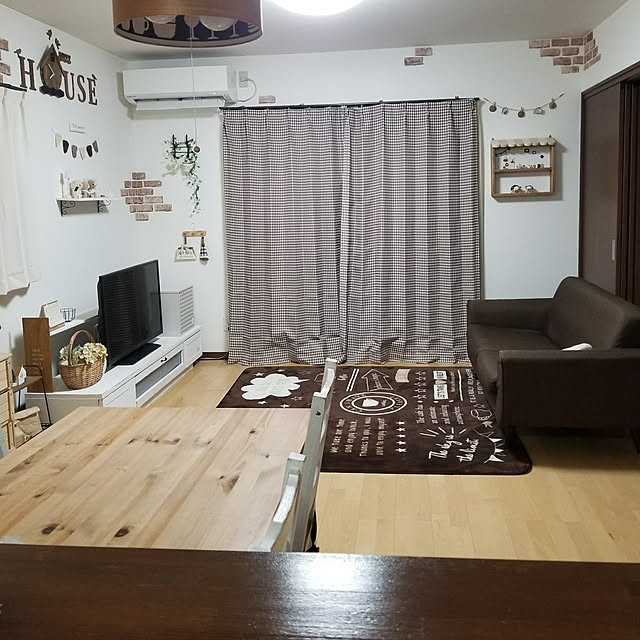 部屋全体/10000人の暮らし/ナチュラルが好き/コメントお気遣いなく♡/こどもと暮らす。のインテリア実例 - 2018-02-28 21:46:26