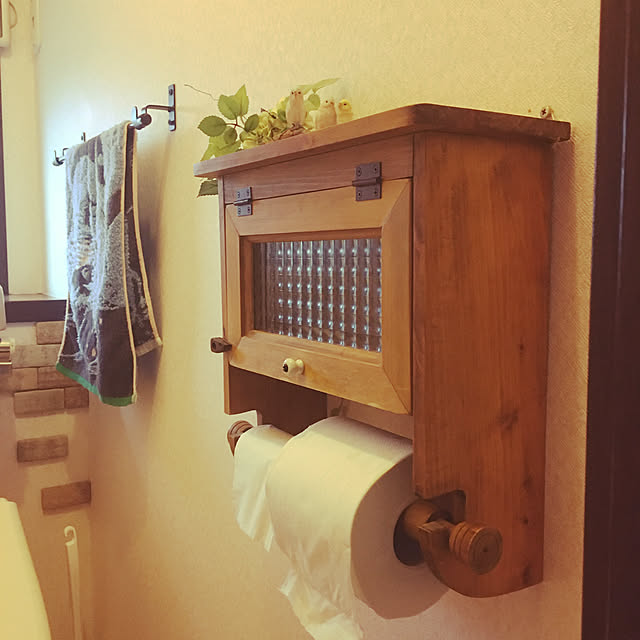 フェイクグリーン/レトロ/雑貨/バス/トイレのインテリア実例 - 2020-09-07 08:06:28