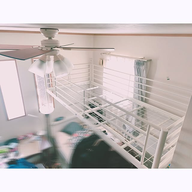 ベッド周り/★いつも、いいね！ありがとうございます★/☆気軽にフォローして下さい☆/物が多くてもスッキリ暮らしたい/IKEA...などのインテリア実例 - 2025-05-11 13:08:45