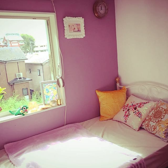 ベッド周り/DIY/IKEAのインテリア実例 - 2015-02-17 16:13:37
