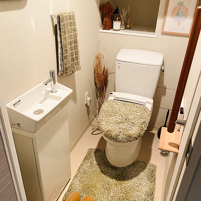 バス/トイレ/ディフューザー スティック/プチDIY/トイレットペーパーホルダー/トイレのインテリア...などのインテリア実例 - 2024-01-12 16:55:04