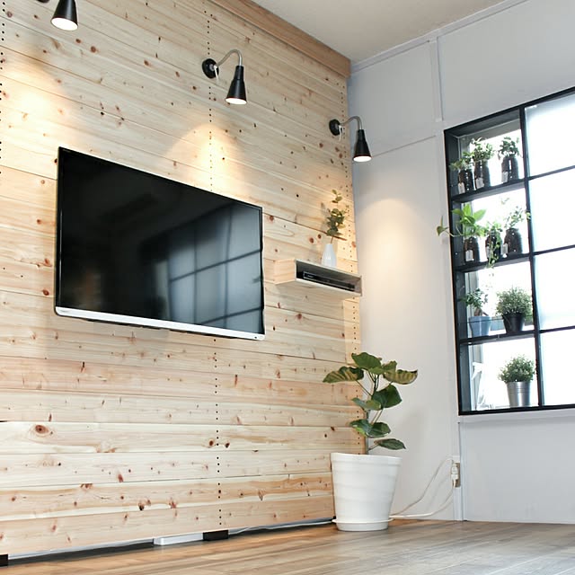 壁掛けテレビ 壁掛けテレビDIYのインテリア・手作りの実例 壁掛けテレビ 壁掛けテレビDIYのインテリア・手作りの実例