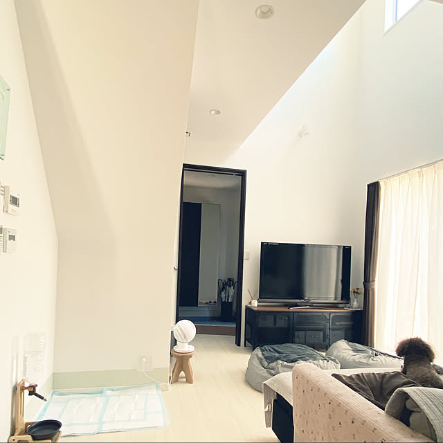 片付けやすい/salut!/ニトリのソファー/シンプル/戸建て...などのインテリア実例 - 2022-06-29 08:31:33