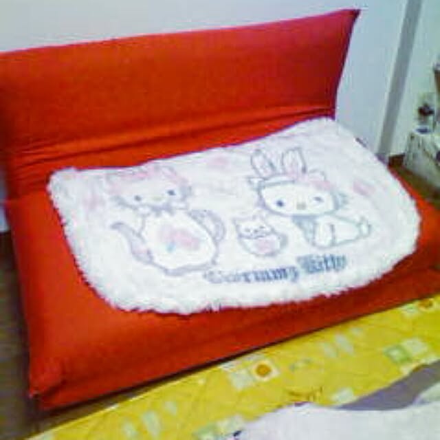 部屋全体/#ソファーベッド/#ブランケット/#チャーミーキティのインテリア実例 - 2017-05-18 22:55:14