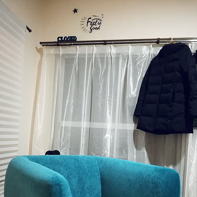 ベッド周り/ルームクリップ初心者です/カンタンDIY/賃貸でも楽しく♪/塩系インテリアに憧れる...などのインテリア実例 - 2016-12-30 00:21:30
