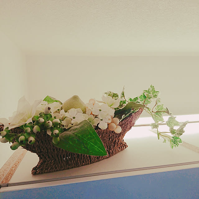 キッチン/二世帯住宅の二階/こどもと暮らす/無言フォロー＆いいねすいません/フェイクグリーンのインテリア実例 - 2017-11-02 18:03:54