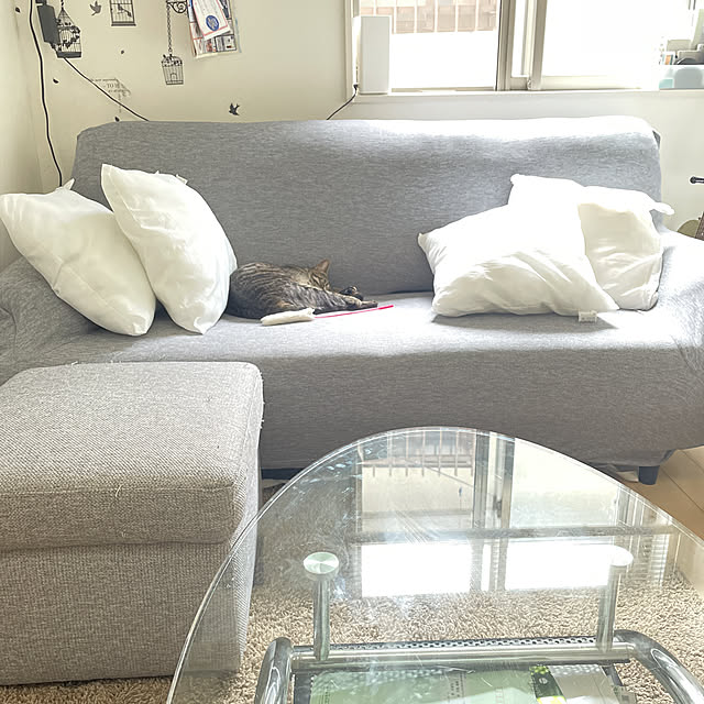 ニトリ 3人用布張りソファ(キャッツ3 GY) - 通販 | 家具と ニトリ 3人用布張りソファ(キャッツ3 GY) - 通販 | 家具と