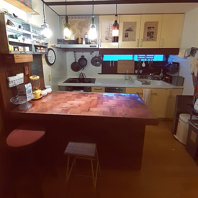 キッチン/DIY/照明のインテリア実例 - 2020-08-22 18:52:31