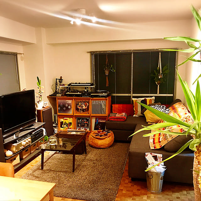 部屋全体/観葉植物/IKEA/ソファのインテリア実例 - 2019-01-20 09:47:26