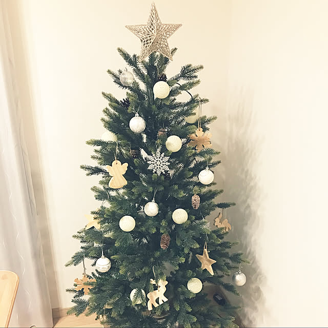 クリスマスツリー150cm/壁/天井のインテリア実例 - 2019-11-09 00:34:40