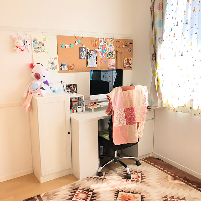机/ニトリ/iMac/シャーメゾン/2LDK...などのインテリア実例 - 2018-03-17 12:42:53