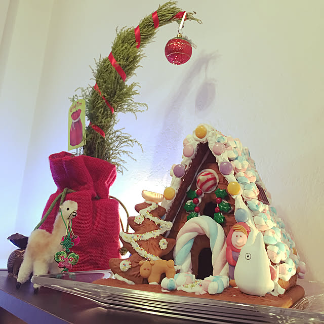 棚/トレジョー/TRADER JOE'S/クリスマスツリー/雑貨...などのインテリア実例 - 2017-12-24 13:49:06
