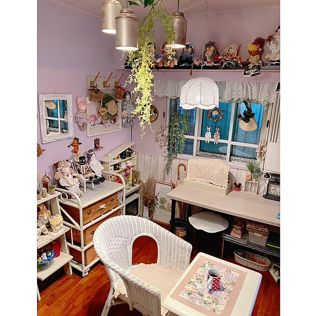カントリー ドールハウスのおしゃれなインテリア・部屋・家具の