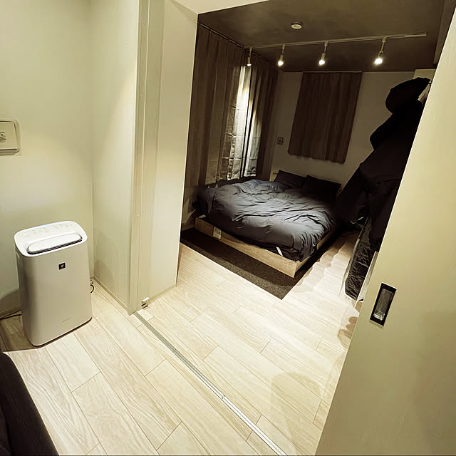 一人暮らし/ベッド周り/IKEA/北欧/照明...などのインテリア実例 - 2020-12-07 07:36:11