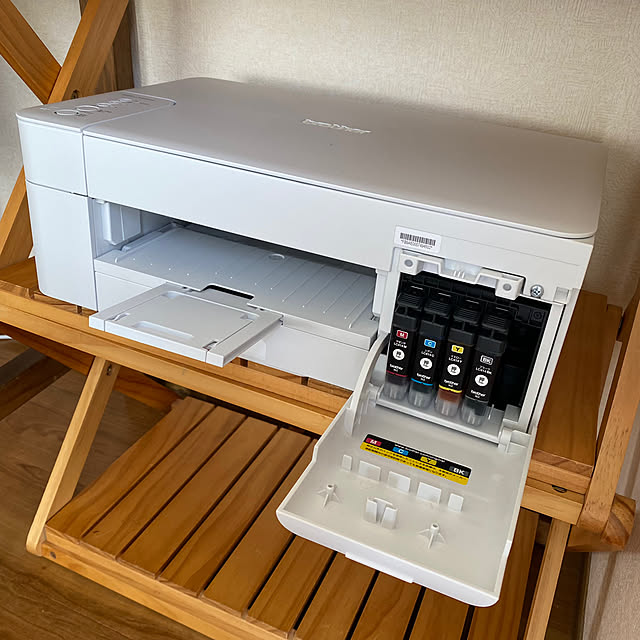 DCP-J1200N/FIRSTTANK/ブラザープリンター/暮らしのハンドブック2023/プリンター置き場...などのインテリア実例 - 2023-04-16 15:40:31