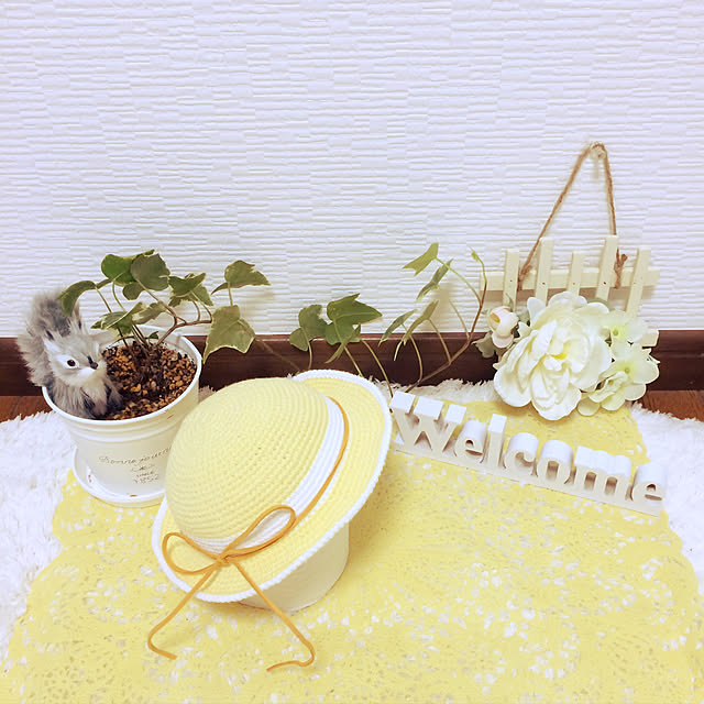 バス/トイレ/アイビー/初投稿です♡よろしくお願いします。/トイレットペーパー用帽子/ハンドメイド...などのインテリア実例 - 2017-08-02 00:12:46