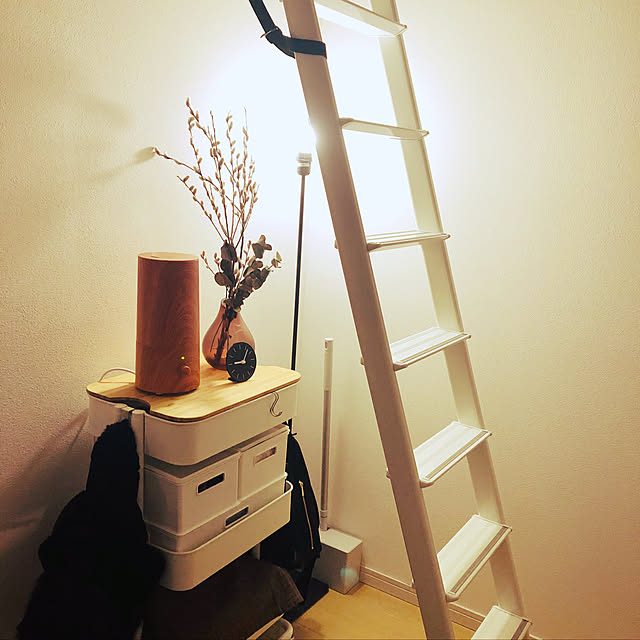 壁/天井/一人暮らし/IKEA/照明/モノトーンのインテリア実例 - 2019-01-09 21:15:21