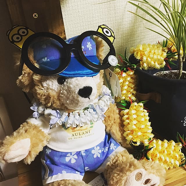 棚/minions/Duffy/Ribbon Lei/PINEAPPLE...などのインテリア実例 - 2016-08-31 01:40:23