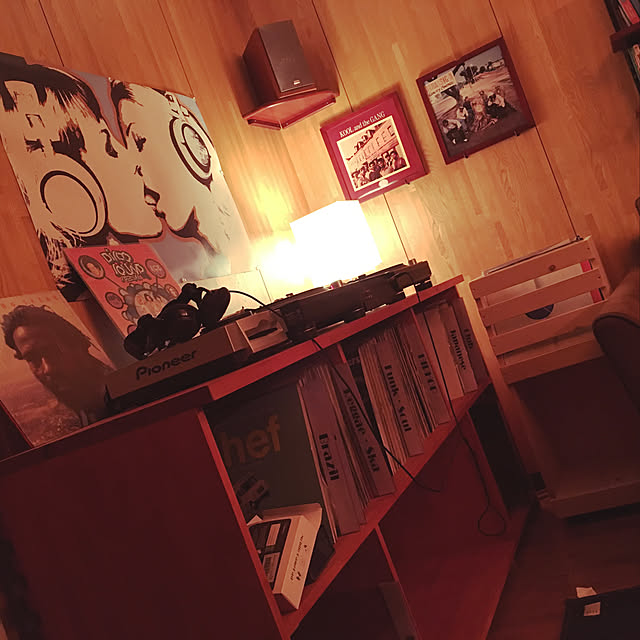 棚/DJブース/music♪/照明/手作り...などのインテリア実例 - 2018-05-28 22:54:35