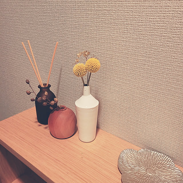 玄関/入り口/花瓶/一輪挿し/マンションインテリア/花のある暮らし...などのインテリア実例 - 2022-01-28 20:46:03