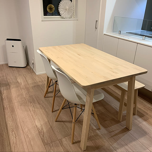 NORRÅKER ノッルオーケル テーブル, バーチ, 125x74 cm - IKEA