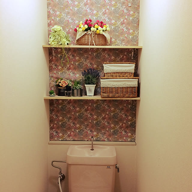 バス/トイレ/トイレのインテリア/トイレディスプレイ/トイレ収納/トイレの壁...などのインテリア実例 - 2017-10-11 13:10:14