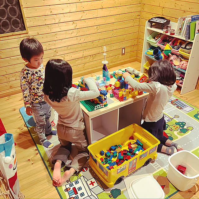 読書スペース/BESSの家/カラーボックス DIY/こどもと暮らす。/カラーボックス...などのインテリア実例 - 2022-11-22 22:32:48