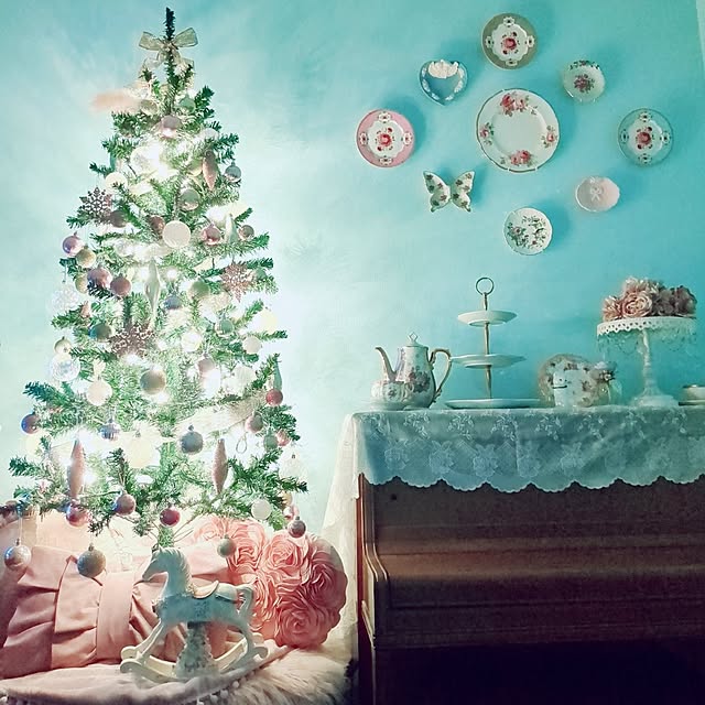 部屋全体/夜を楽しむインテリア/クリスマスディスプレイ/クリスマスツリー/クリスマス...などのインテリア実例 - 2025-11-23 21:03:05