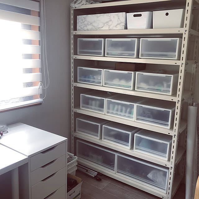 IKEA (イケア) ALEX アレクス 引き出しユニット, ホワイト