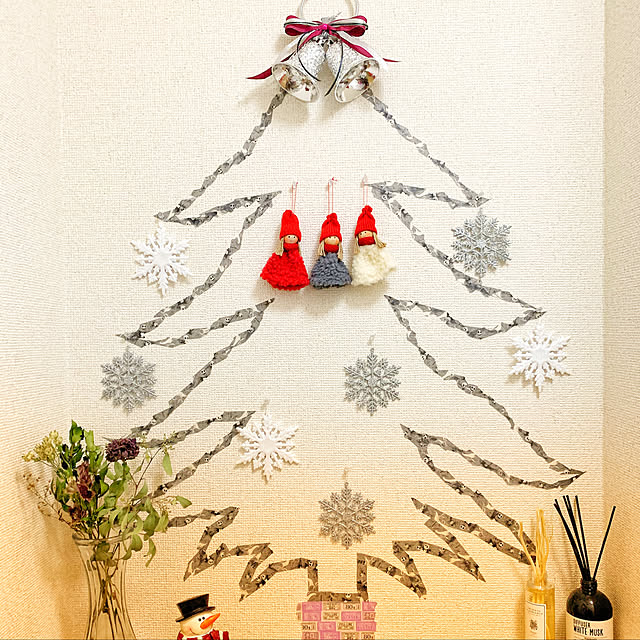 オーナメント/クリスマス/100均/雑貨/ハンドメイド...などのインテリア実例 - 2019-12-02 02:02:13