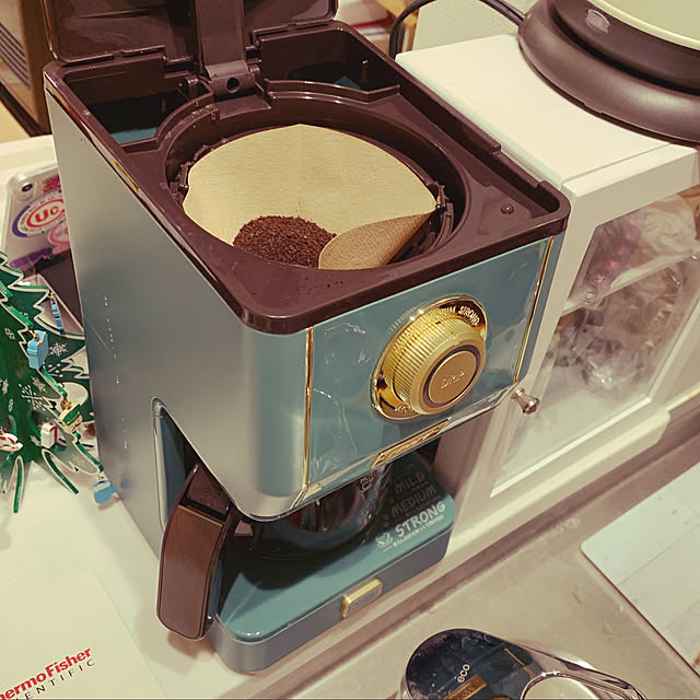 キッチンカウンター/コーヒーメーカー/Toffy/toffyコーヒーメーカー/キッチンのインテリア実例 - 2019-12-19 19:16:40