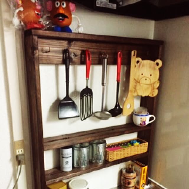 キッチン/DIY/100均/ナチュラルキッチン/IKEAのインテリア実例 - 2015-04-01 23:50:24