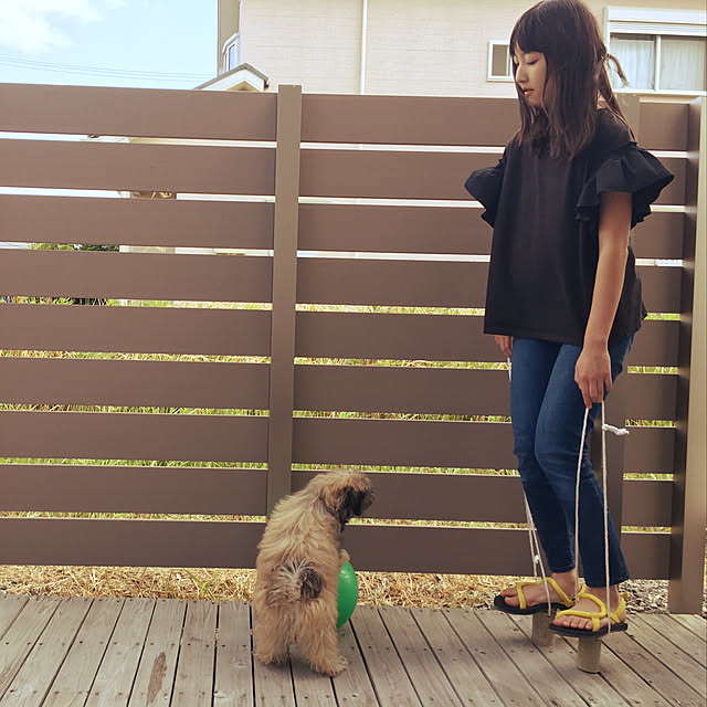 いぬのいる暮らし/いぬと暮らす/DIY女子/naturalgarden/ナチュラル...などのインテリア実例 - 2020-06-17 23:47:34