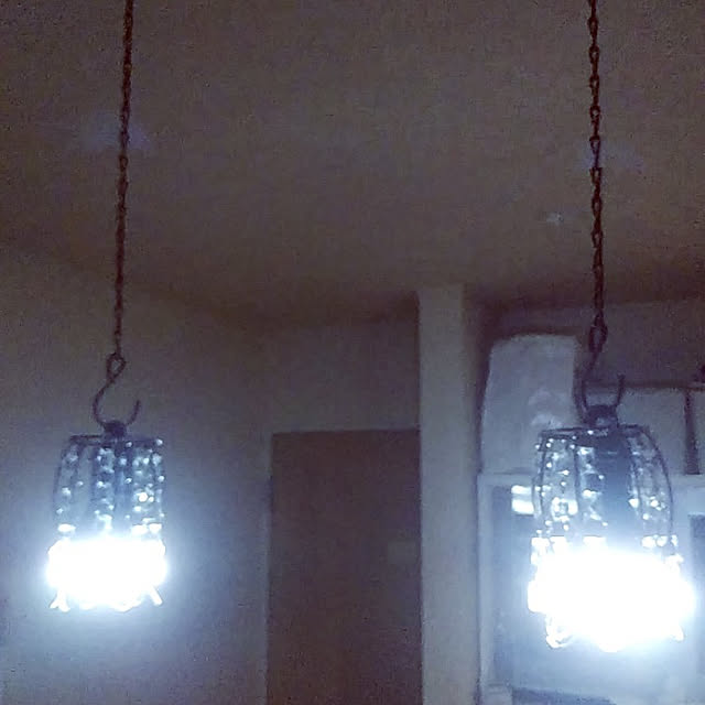 壁/天井/DIY/セリア/100均/シャンデリア...などのインテリア実例 - 2021-03-06 20:15:52
