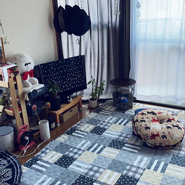 観葉植物/ダイソー/セリア/部屋全体のインテリア実例 - 2023-11-16 15:53:40