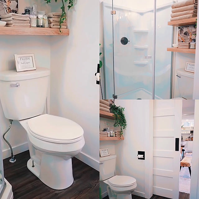 シャワーとトイレ表現しました。/バス/トイレのインテリア実例 - 2020-12-17 19:49:45