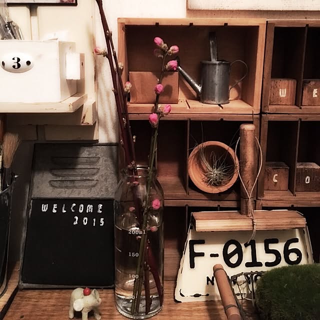 ベッド周り/セリア/DIY/雑貨のインテリア実例 - 2016-03-13 20:31:38