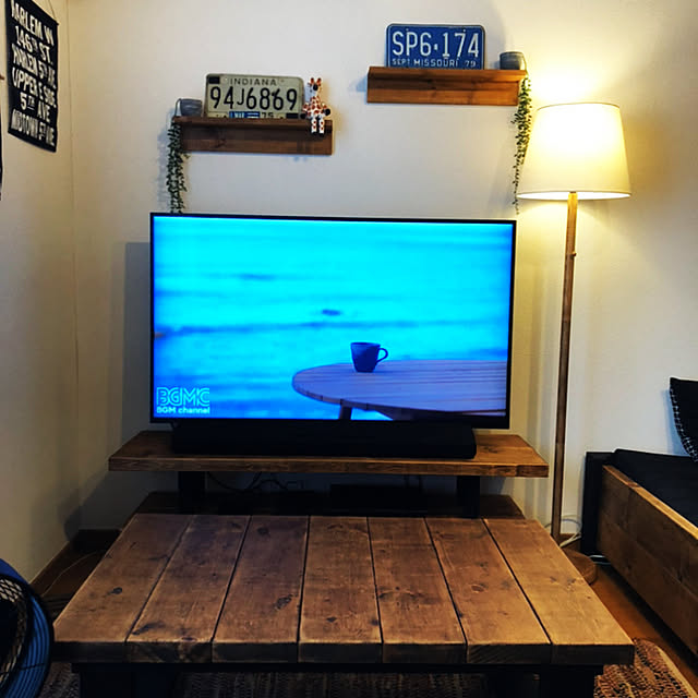 自作板/ナチュラル/DIY/一人暮らし/カフェ風...などのインテリア実例 - 2021-01-20 19:09:45