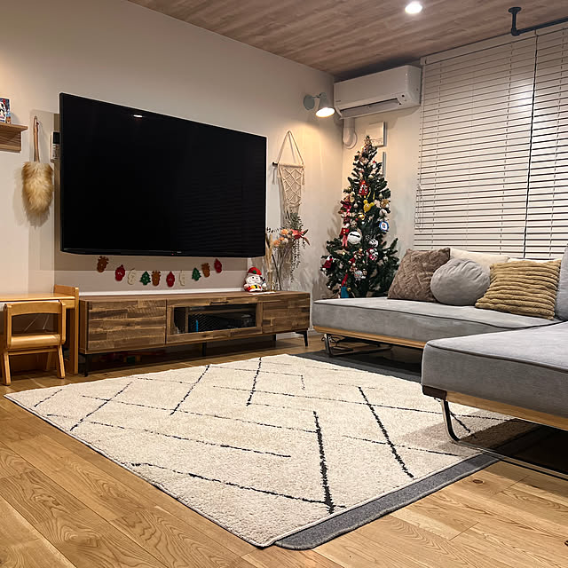 リビング/クリスマス/ナチュラル/リフォーム/クリスマスツリー...などのインテリア実例 - 2024-12-22 21:38:27