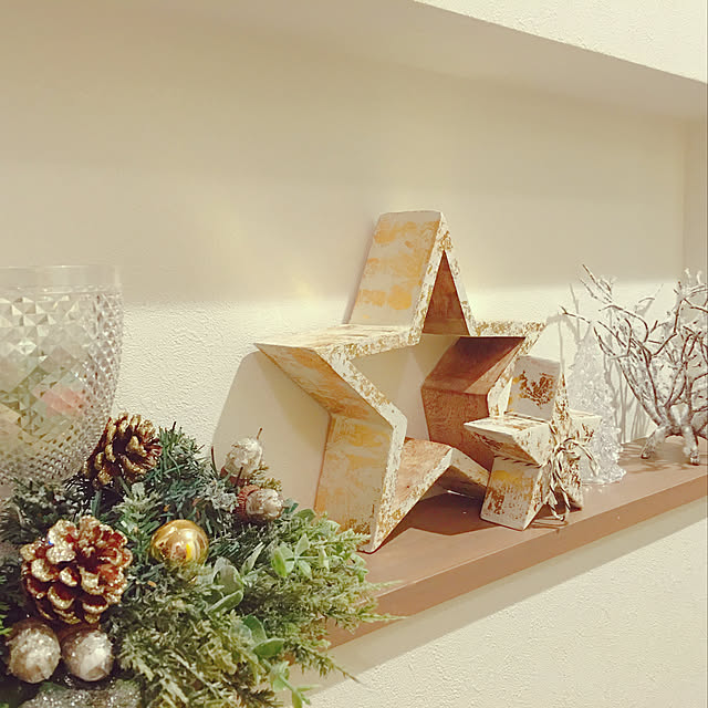 玄関/入り口/100均/雑貨/クリスマスのインテリア実例 - 2017-11-10 20:01:32