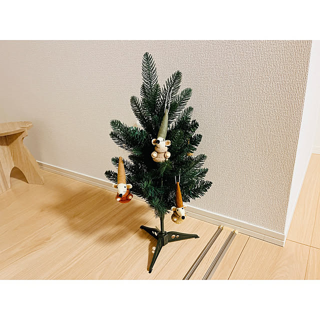 ツリー/クリスマス/3COINS/ナチュラル/部屋全体のインテリア実例 - 2022-11-23 22:54:11