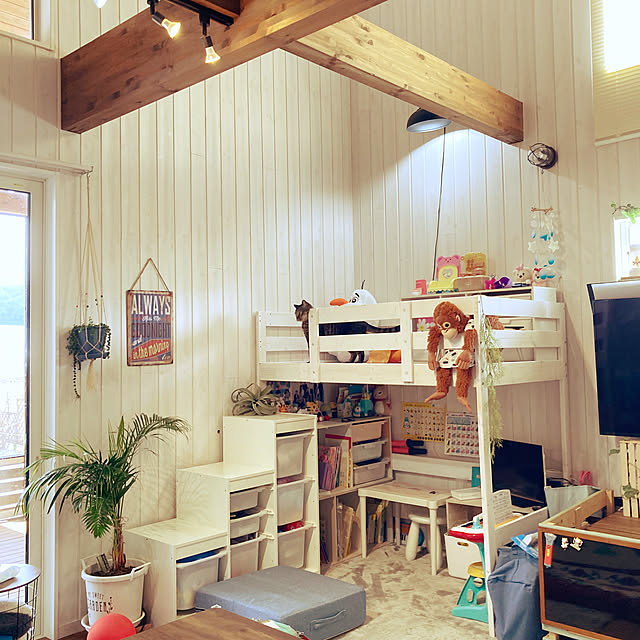 部屋全体 ロフトベッドのおすすめ商品とおしゃれな実例 部屋全体 ロフトベッドのおすすめ商品とおしゃれな実例